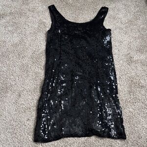 Together! Vintage silk sequin mini dress